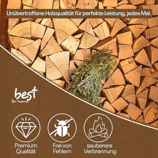 Best for Home Eichen-Kaminholz 25 cm / 33 cm