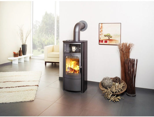 Hark Opera-B Kachel Kaminofen 7 kW Meteor-Schwarz
