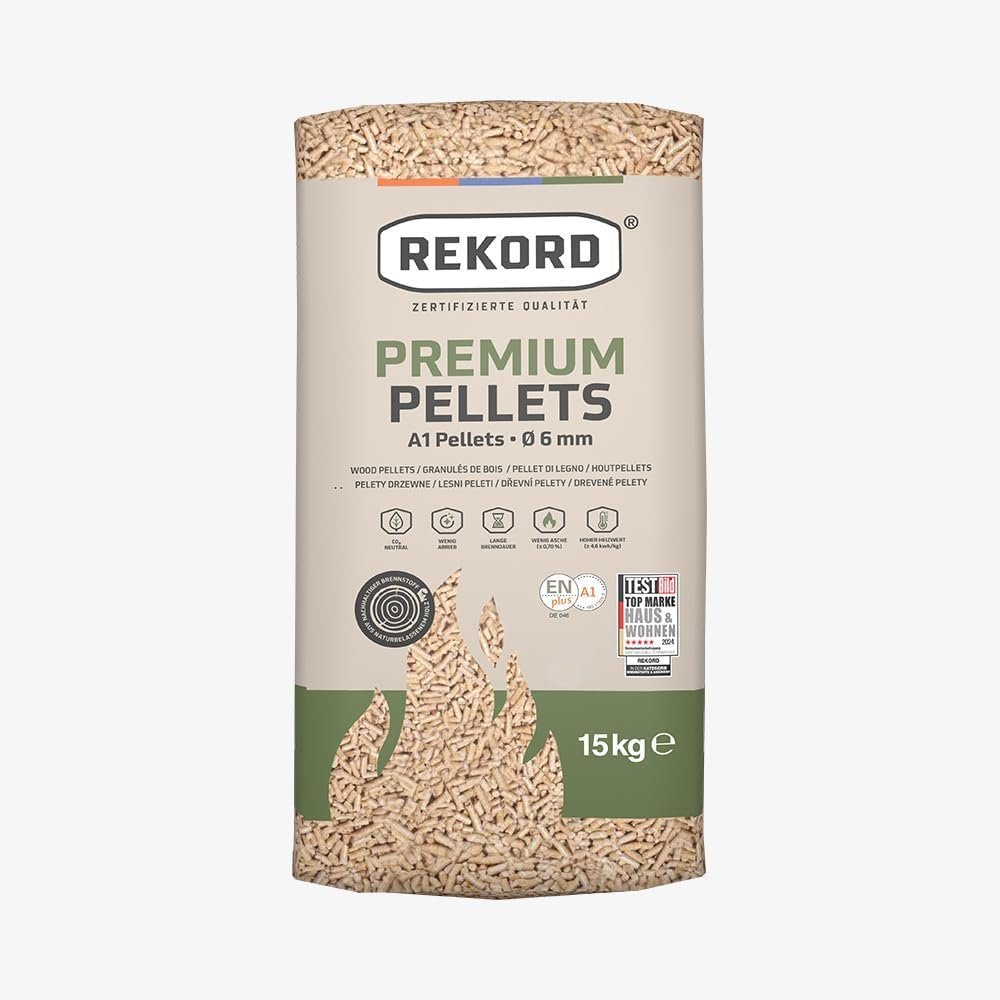 Premium Rekord Holzpellets ENplus A1 990 kg (66 x 15 kg)