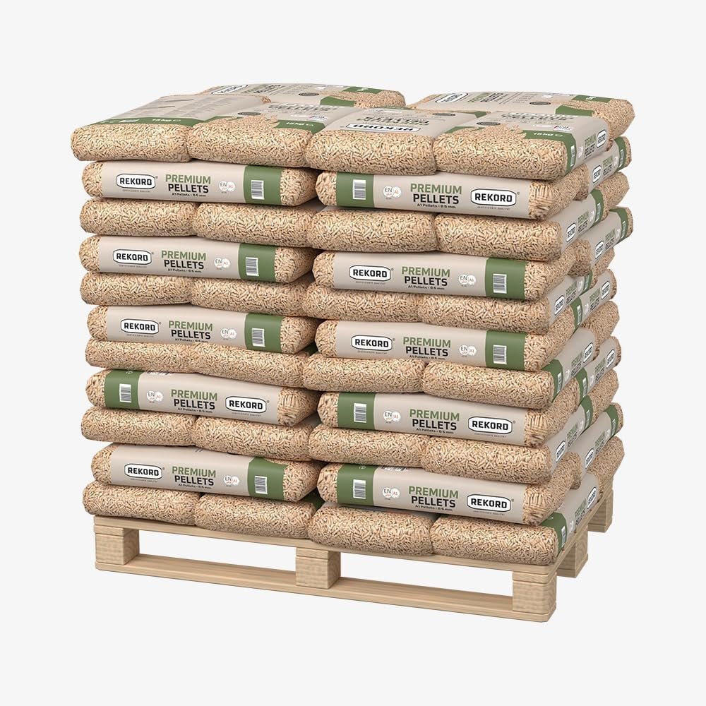 Premium Rekord Holzpellets ENplus A1 990 kg (66 x 15 kg)