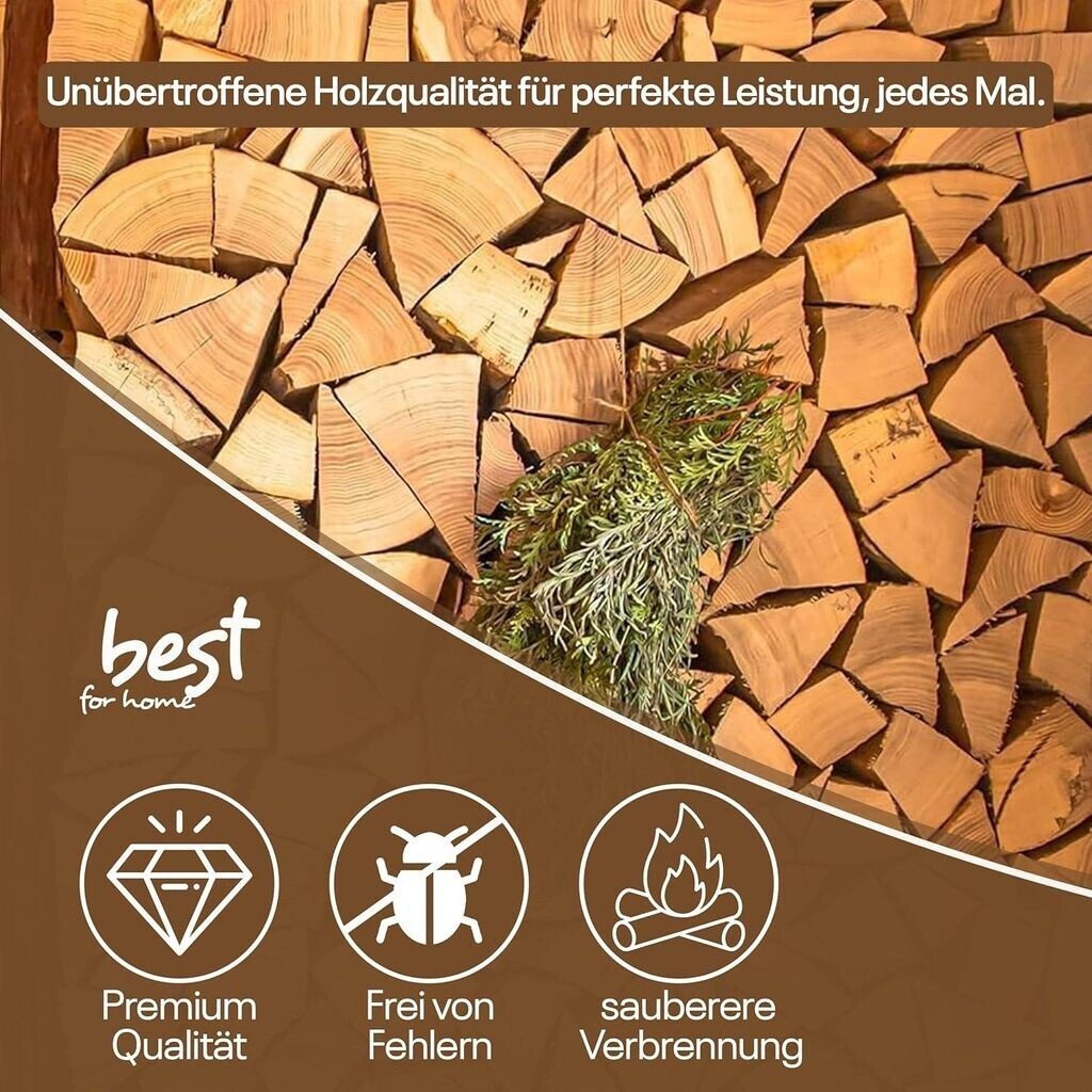 Best for Home Eichen-Kaminholz 25 cm / 33 cm