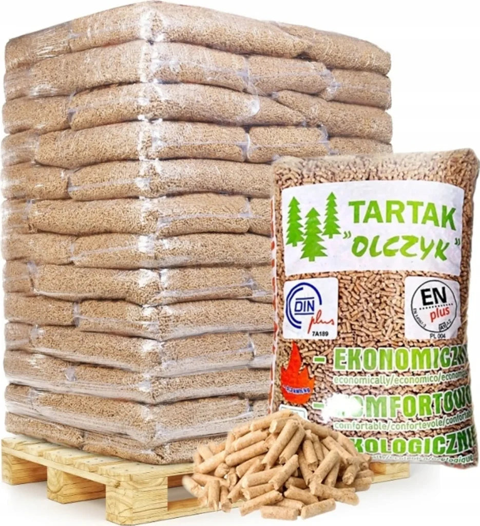 HOLZBRX Eichenpellets ENplus A1 975 kg (65 x 15 kg)