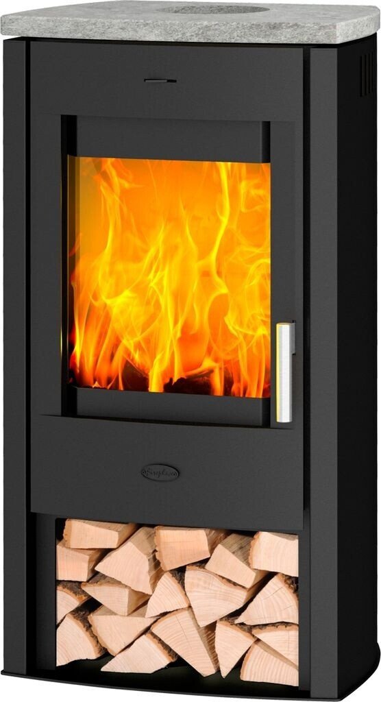 Fireplace Tuvalu Speckstein – Kaminofen mit 6,5 kW und eleganter Speckstein-Abdeckung