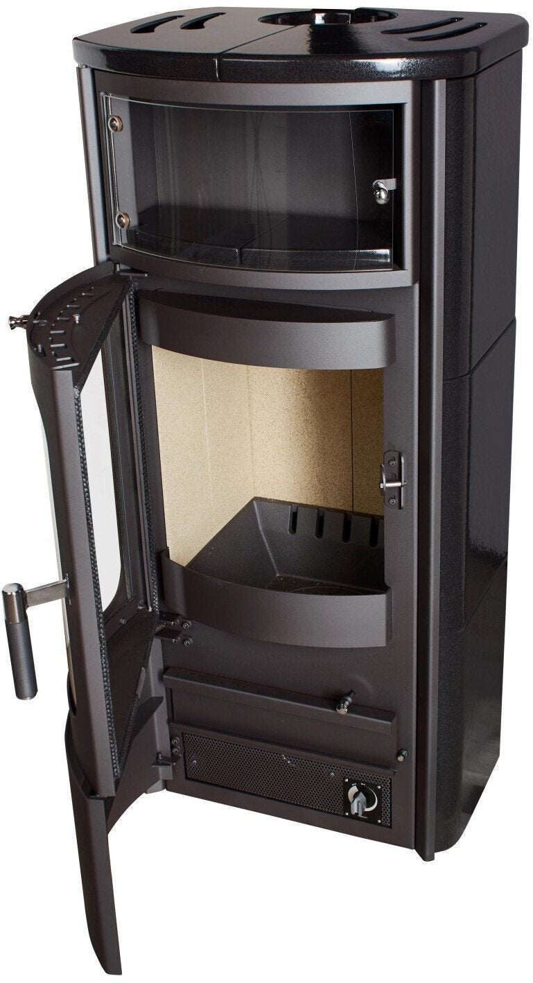Hark Opera-B Kachel Kaminofen 7 kW Meteor-Schwarz