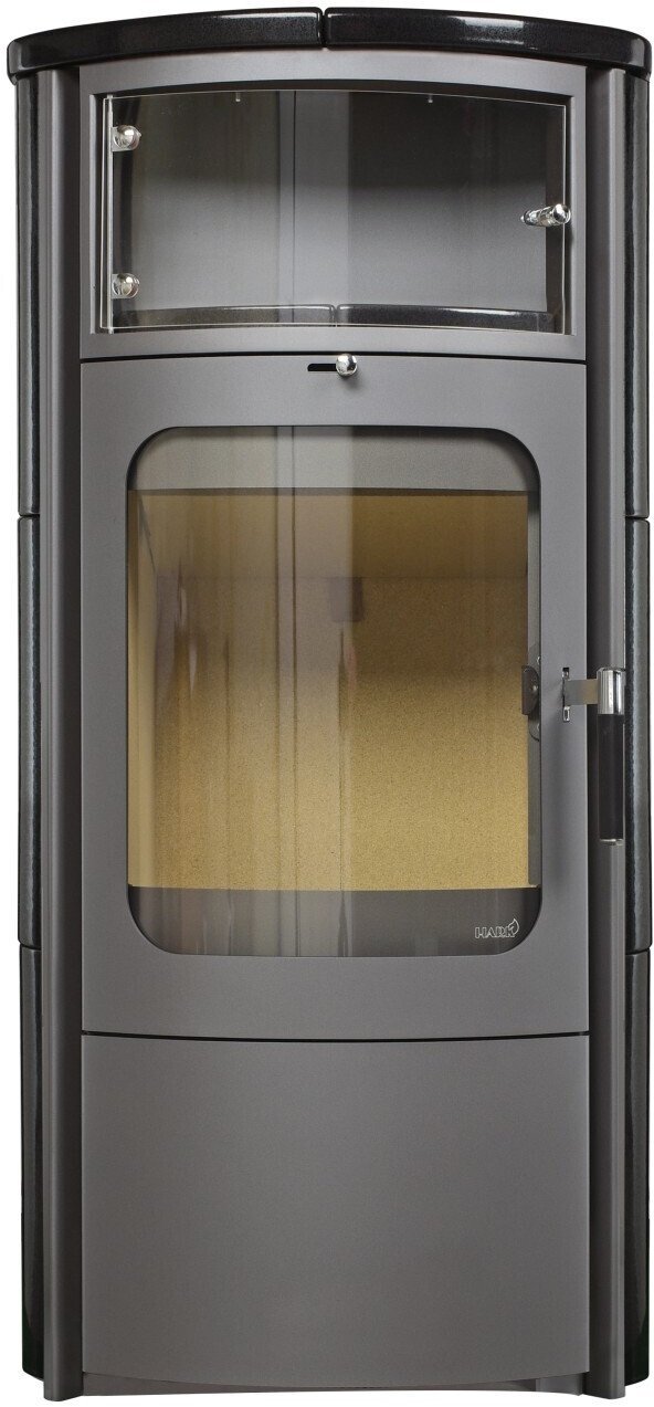 Hark Opera-B Kachel Kaminofen 7 kW Meteor-Schwarz