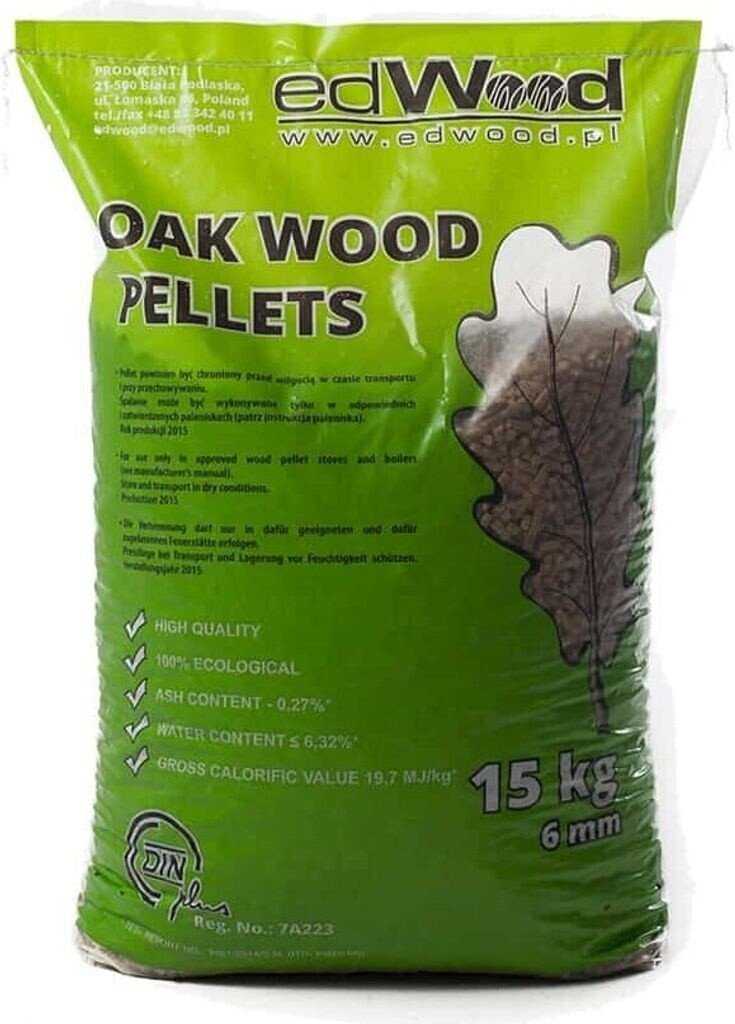 Holzbrx Eichenpellets 975 kg (65 x 15 kg)