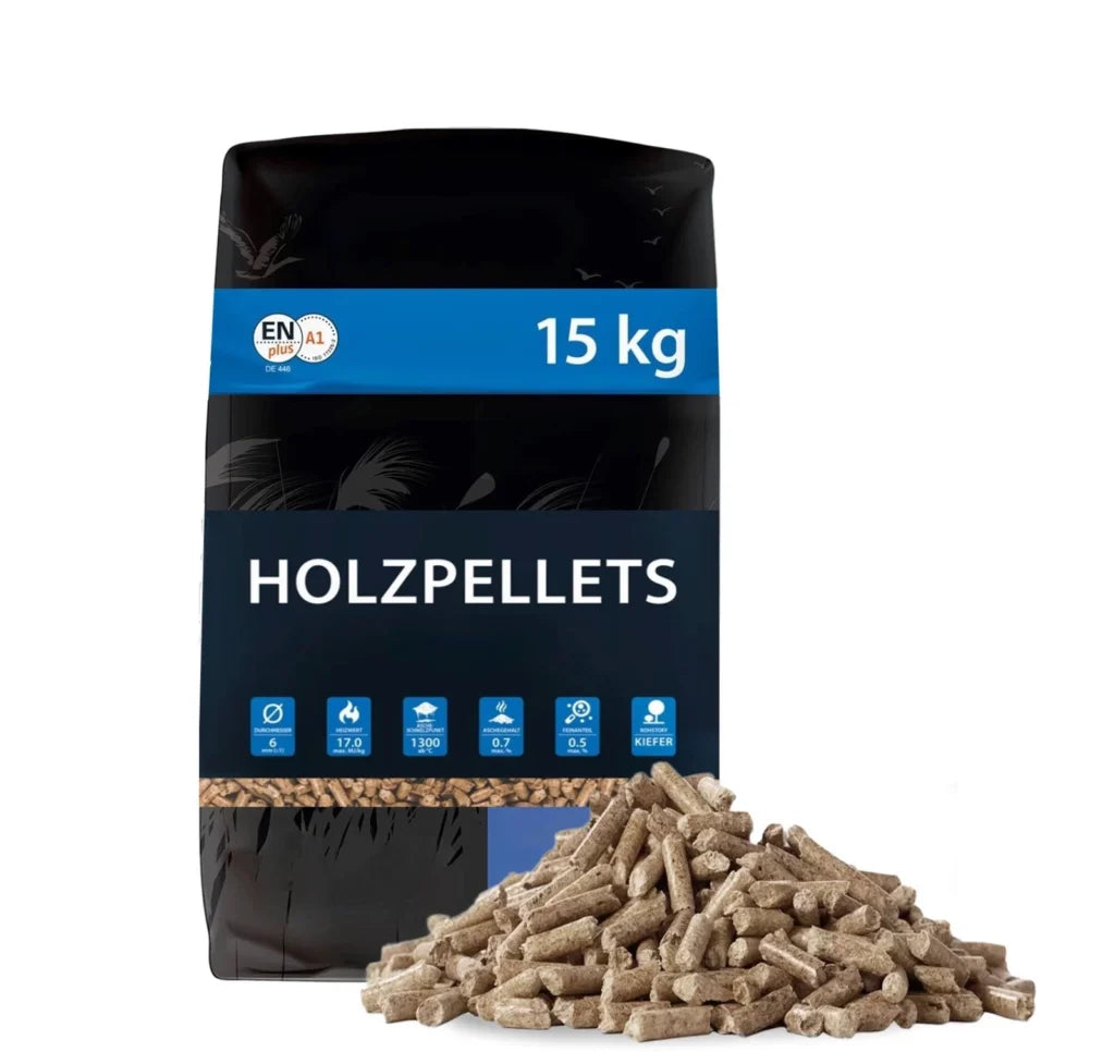HOLZBRX Eichenpellets ENplus A1 975 kg (65 x 15 kg)